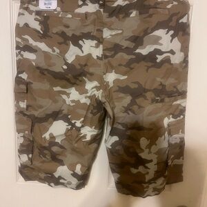 Camouflage Cargo Shorts